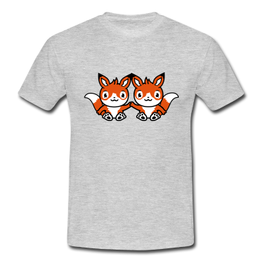 Pärchen T-Shirt - 2 freunde team paar paerchen geschwister brueder w