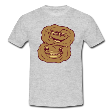 Pärchen T-Shirt - 2 freunde team paar paerchen liebe kartoffel gemue