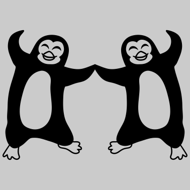 Motiv paar 2 freunde team liebe verliebt paerchen pingui