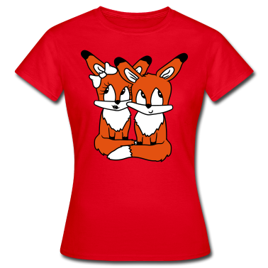 Pärchen T-Shirt - paar 2 freunde team paerchen liebe schuechtern ver