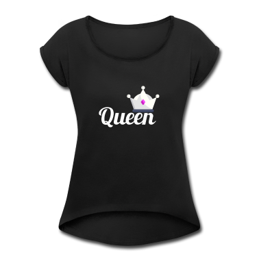 Pärchen T-Shirt - KING & QUEEN (Queen)