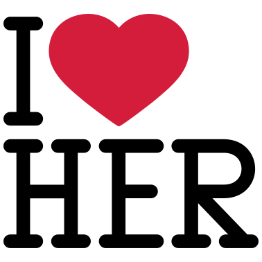 Motiv I Love Her Lesbisch Freundin Freund Paerchen Hochz