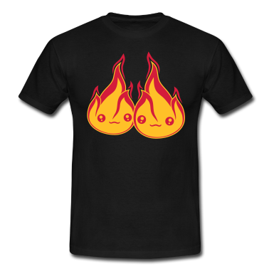 Pärchen T-Shirt - team 2 freunde paar liebe paerchen verliebt gesich