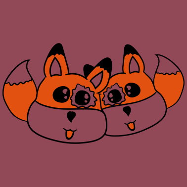 Motiv 2 freunde team paar liebe paerchen schwanz gesicht