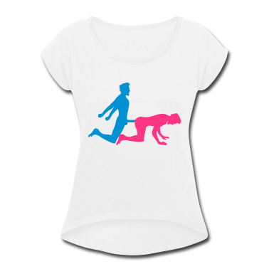 Pärchen T-Shirt - doggy style von hinten 2 paar paerchen penis gross
