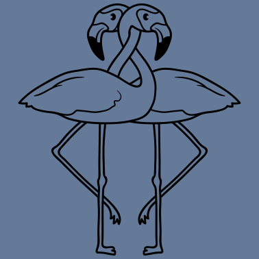 Motiv 2 freunde team paar liebe paerchen verliebt flamin