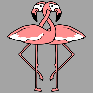 Motiv 2 freunde team paar liebe paerchen verliebt flamin