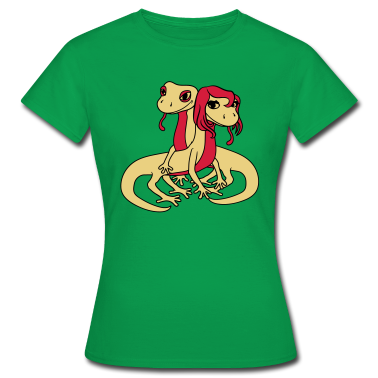 Pärchen T-Shirt - paar paerchen liebe 2 freunde verliebt frau weibli