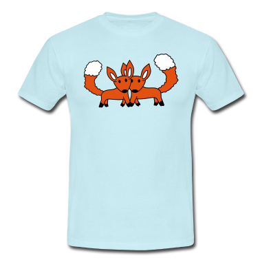 Pärchen T-Shirt - 2 freunde team paar paerchen liebe verliebt hund f