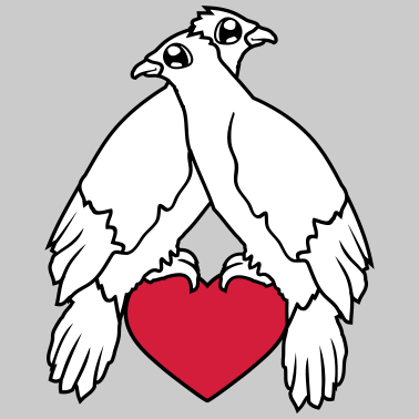 Motiv herz 2 freunde team paar liebe verliebt paerchen s