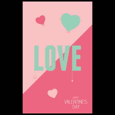 Motiv Happy Valentines Day