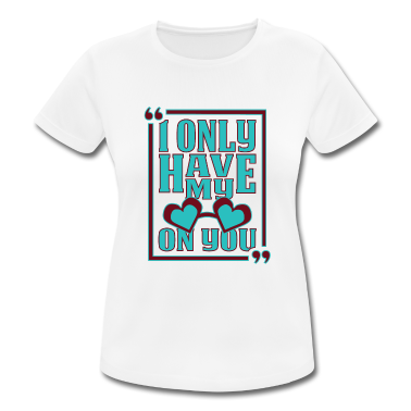 Pärchen T-Shirt - Amor LGBT Augen Flirt Herz