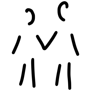 Motiv paar zwei personen