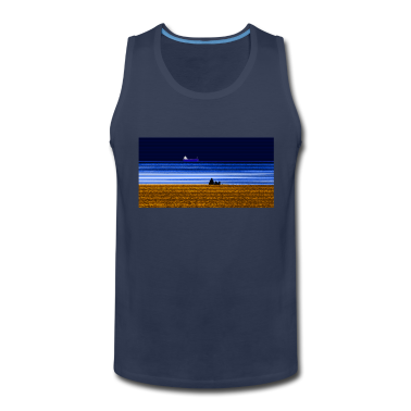 Pärchen Tank Top - Strand Schiff Paerchen breit