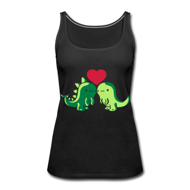 Pärchen Tank Top - Saurier Paerchen Team