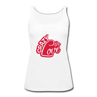 Pärchen Tank Top - Verruecktes Paerchen Spruch