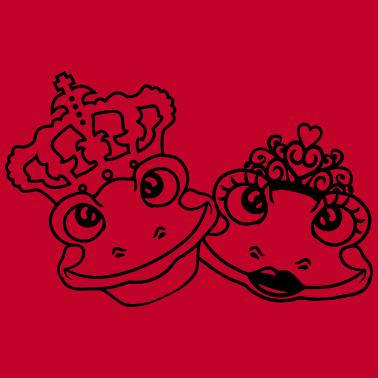 Motiv gesichter prinz koenig froschkoenig paar paerchen