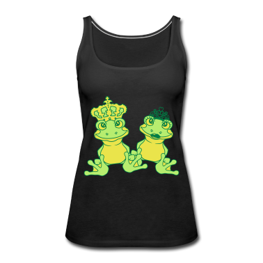 Pärchen Tank Top - prinz koenig froschkoenig paar paerchen liebe verl