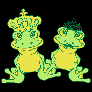 Motiv prinz koenig froschkoenig paar paerchen liebe verl