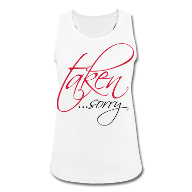 Pärchen Tank Top - taken sorry vergeben liebe verliebt paar paerchen