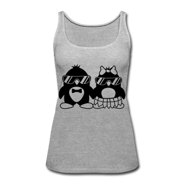 Pärchen Tank Top - paar 2 pinguine liebe paerchen verliebt sonnenbril