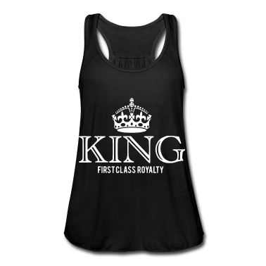 Pärchen Tank Top - KING Koenig Paar Paerchen Royal 2reborn wh