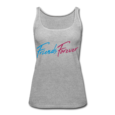Pärchen Tank Top - friends forever paerchen geschrieben cool logo cre
