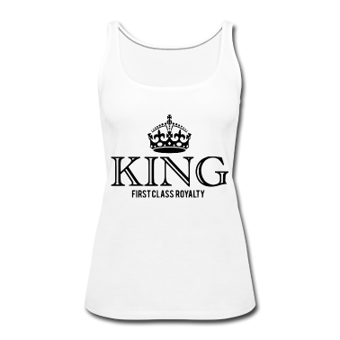 Pärchen Tank Top - KING Koenig Paar Paerchen Royal 2reborn bl
