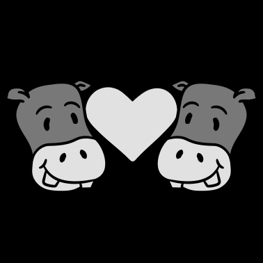 Motiv paar paerchen team 2 freunde kopf gesich