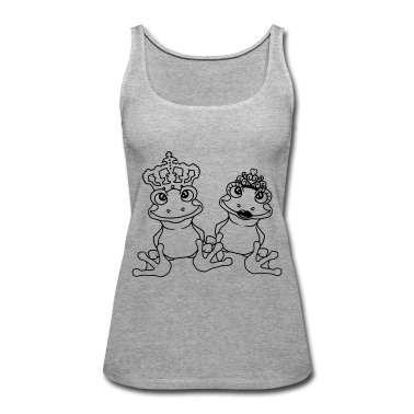 Pärchen Tank Top - prinz koenig froschkoenig paar paerchen liebe verl
