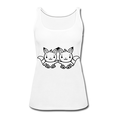 Pärchen Tank Top - 2 freunde team paar paerchen geschwister brueder w