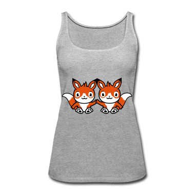 Pärchen Tank Top - 2 freunde team paar paerchen geschwister brueder w