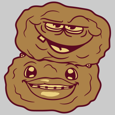 Motiv 2 freunde team paar paerchen liebe kartoffel gemue