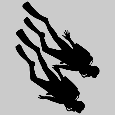 Motiv paar liebe paerchen 2 freunde team taucher verein