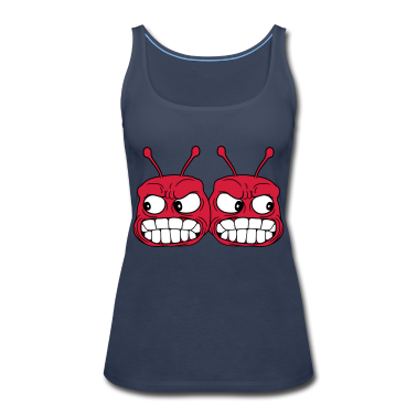 Pärchen Tank Top - team 2 freunde paar paerchen alien monster ausseri