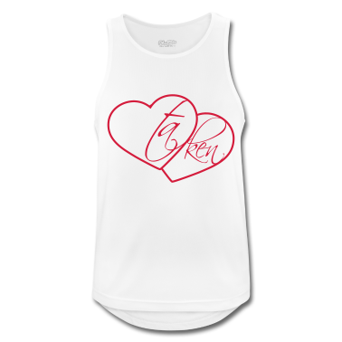 Pärchen Tank Top - 2 herzen taken vergeben liebe verliebt paar paerch