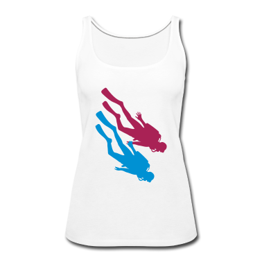 Pärchen Tank Top - liebe paar paerchen 2 freunde team taucher verein