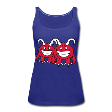Pärchen Tank Top - paar liebe verliebt paerchen 2 freunde daemon teuf