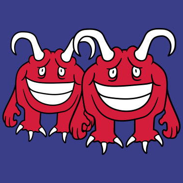 Motiv paar liebe verliebt paerchen 2 freunde daemon teuf