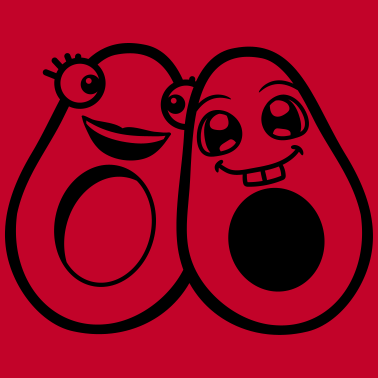 Motiv avocado paar girl frau weiblich liebe paerchen tea