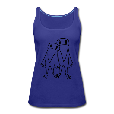 Pärchen Tank Top - liebe paar paerchen verliebt 2 freunde team kraehe