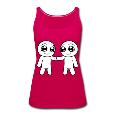 Pärchen Tank Top - 2 freunde team paar paerchen haende halten haendch