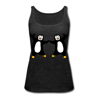 Pärchen Tank Top - 2 freunde paar team liebe verliebt paerchen pingui