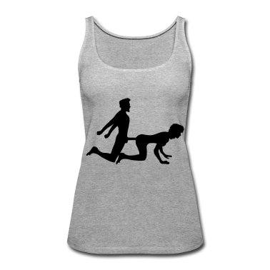 Pärchen Tank Top - frau weiblich doggy style von hinten 2 paar paerch