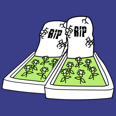 Motiv 2 paar paerchen liebe verliebt alt grab beet blume