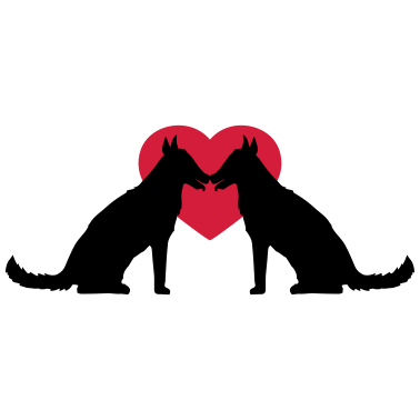 Motiv herz 2 freunde paar paerchen liebe team sitz sitze