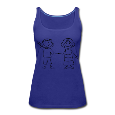 Pärchen Tank Top - junge mann paerchen paar liebe verliebt team 2 fre