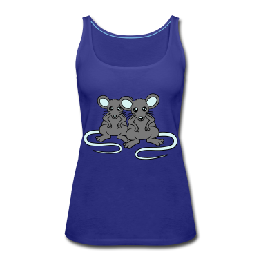 Pärchen Tank Top - 2 freunde paar paerchen liebe team maus suess nied