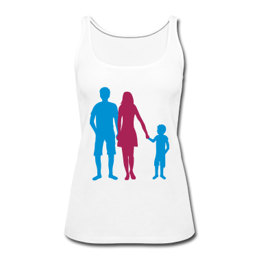 Pärchen Tank Top - junge sohn familie paerchen 2 freunde team paar li