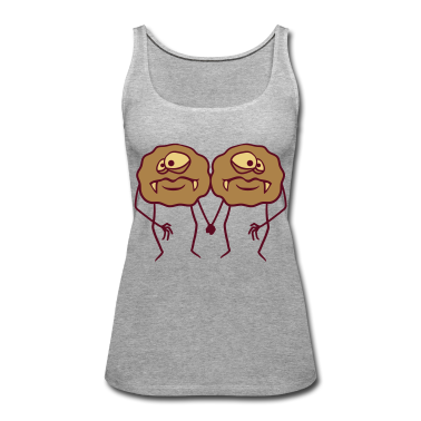 Pärchen Tank Top - 2 freunde team paar paerchen angst furcht kot bael
